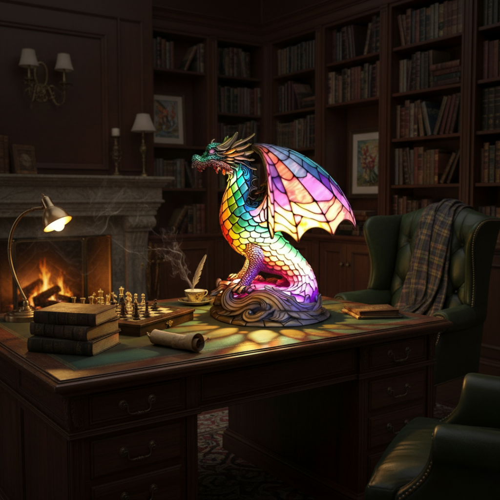 Wammes Betoverende Drakenlamp