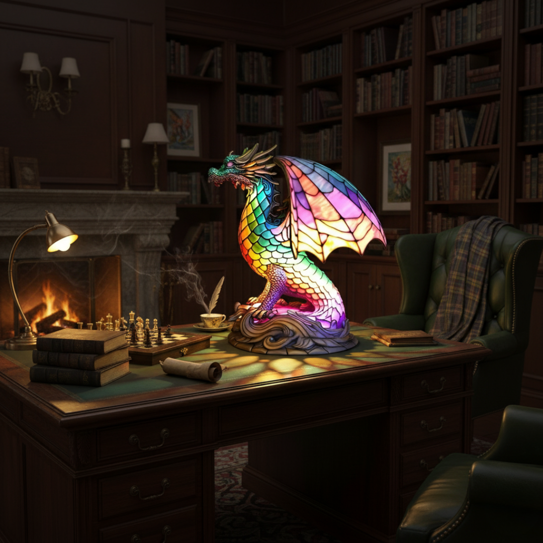 Wammes Betoverende Drakenlamp