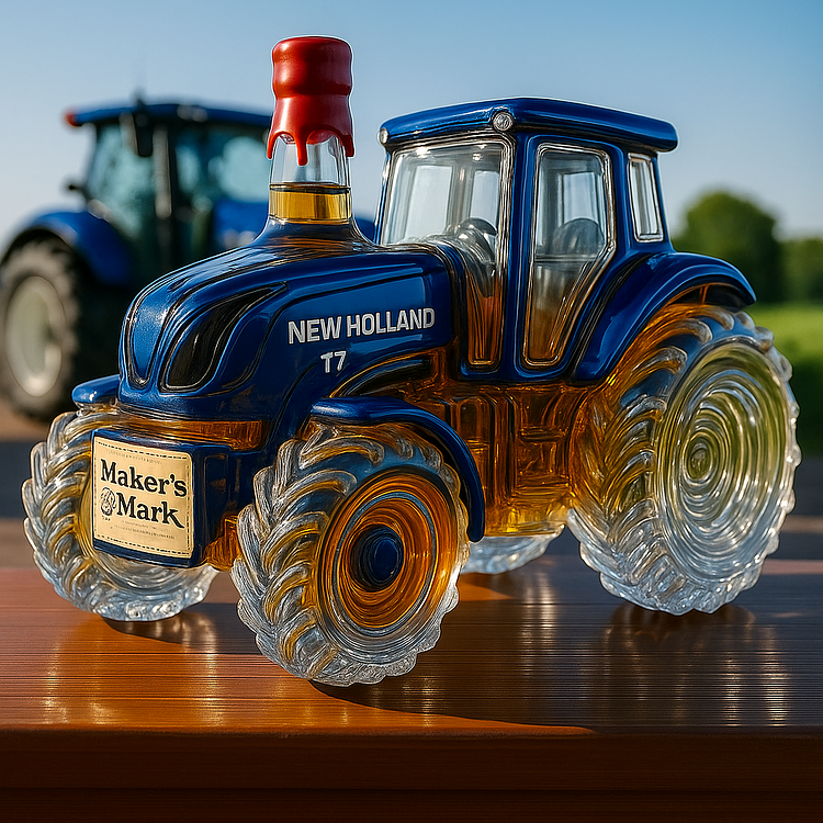 Whiskykaraf - New Holland T7 Editie