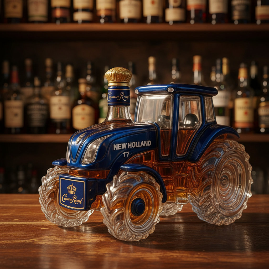 Whiskykaraf - New Holland T7 Editie