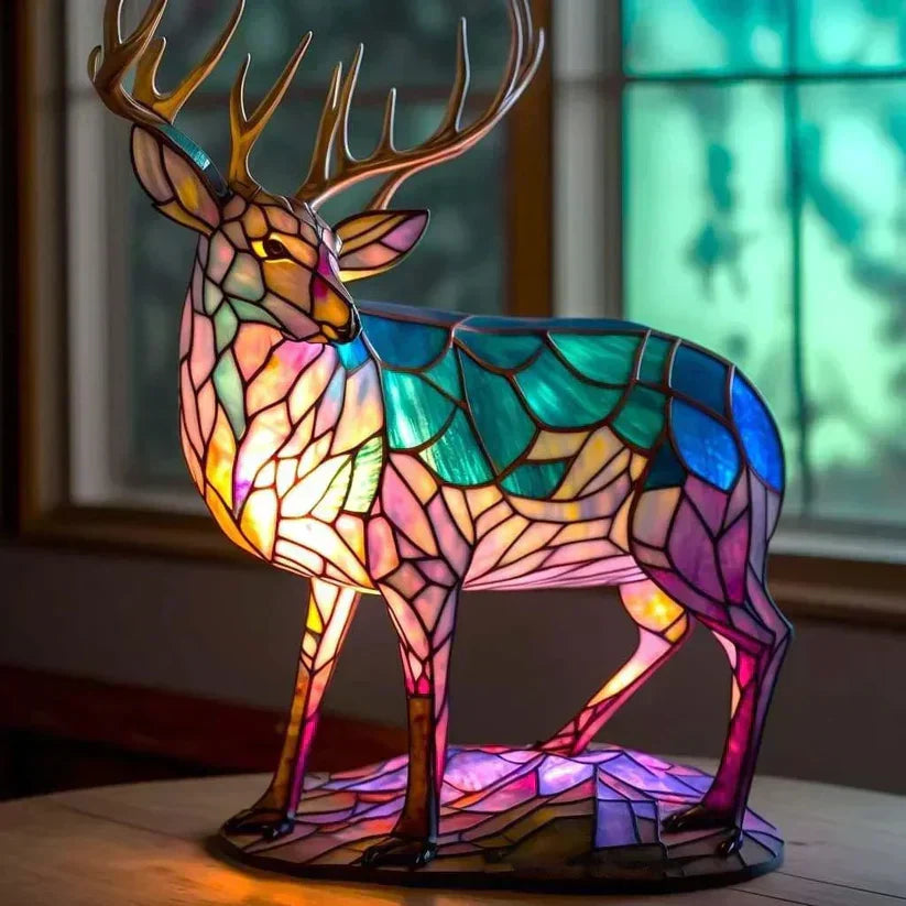 Zandlamp met Hertenthema