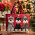 Ambachtelijke Tas - Schnauzer Trio