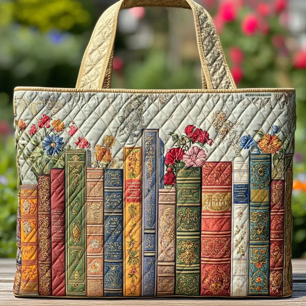 Gewatteerde Tas - Betoverende Bibliotheek