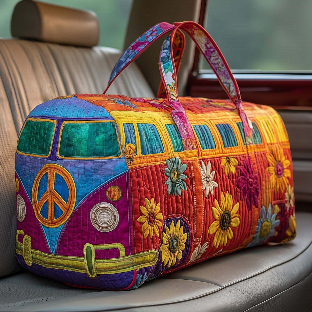 Hippie Box Quilted Travel Bag