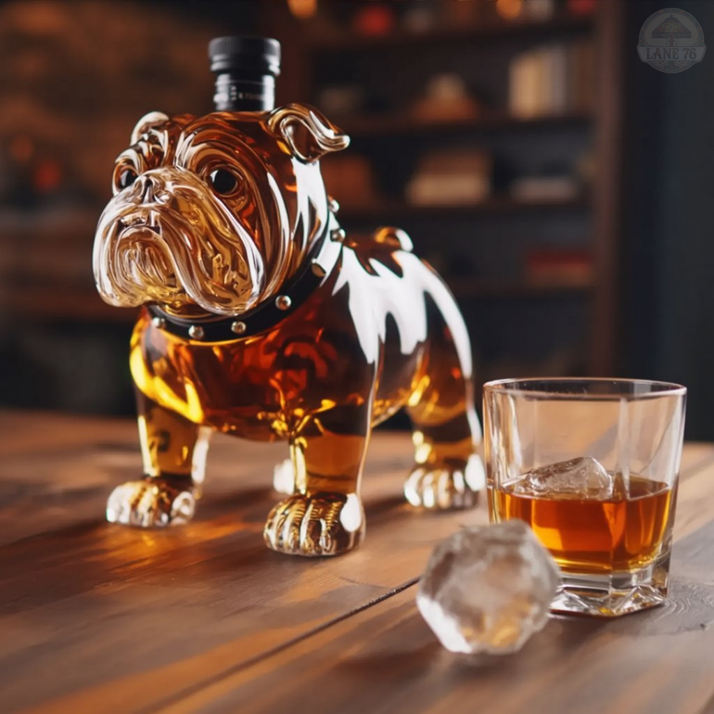 Whiskykaraf - Bulldog Editie
