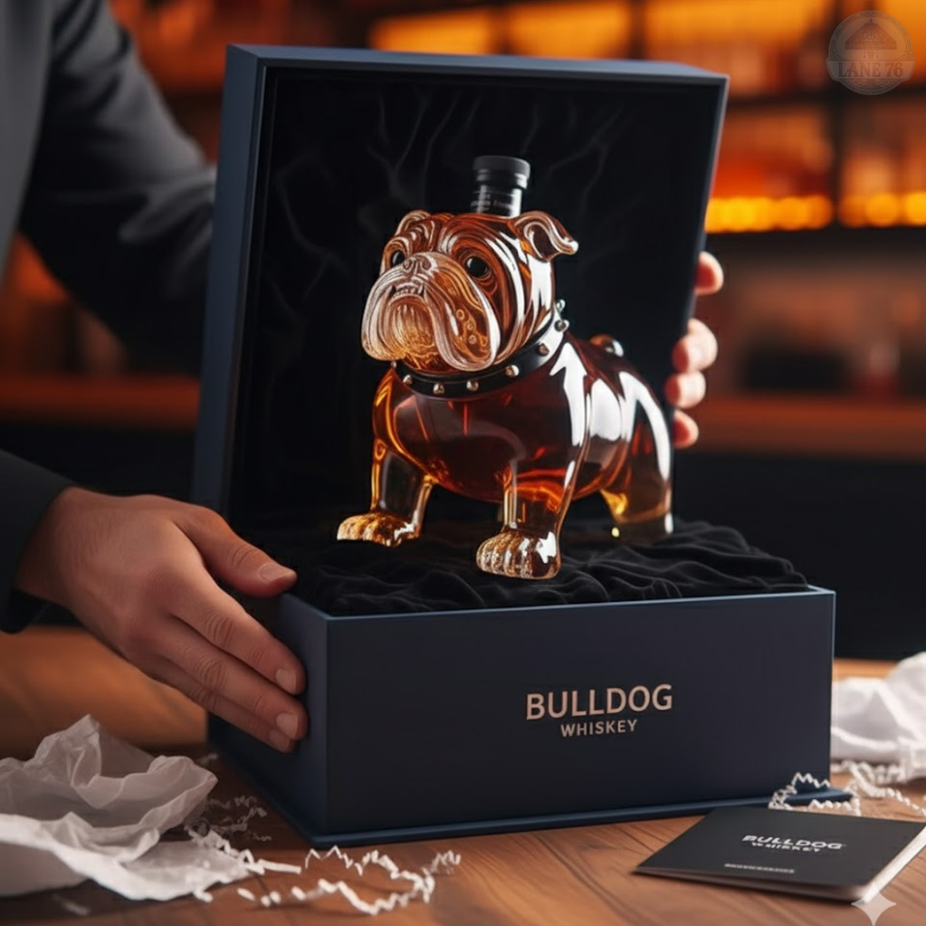 Whiskykaraf - Bulldog Editie