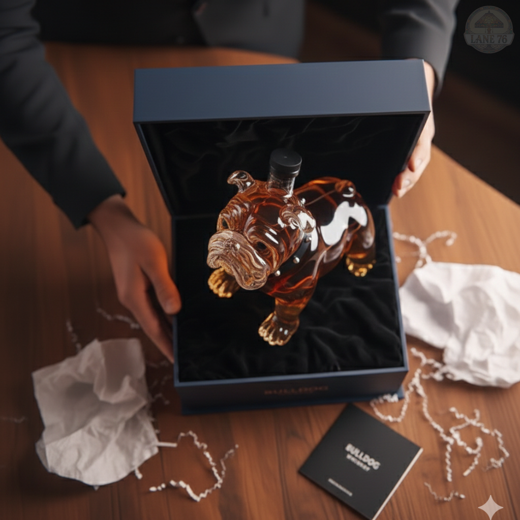 Whiskykaraf - Bulldog Editie