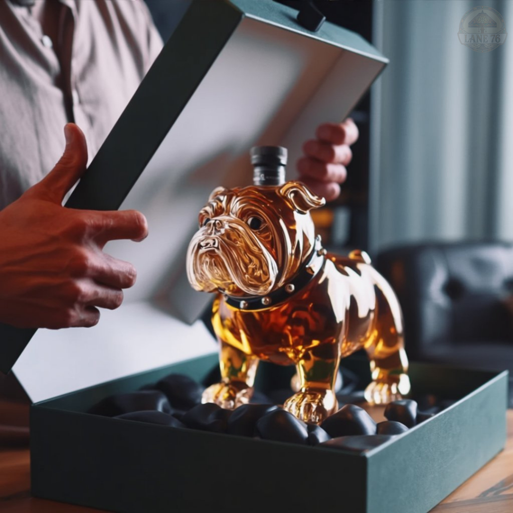Whiskykaraf - Bulldog Editie
