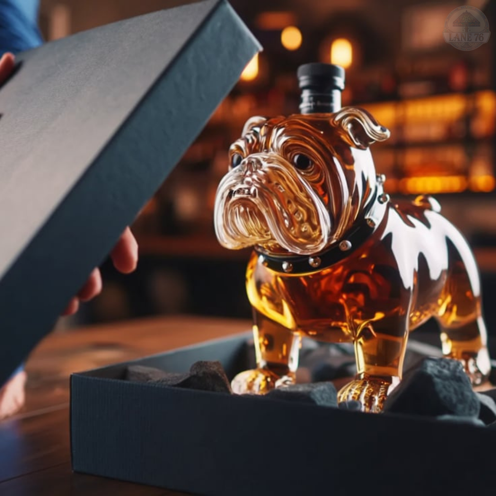 Whiskykaraf - Bulldog Editie