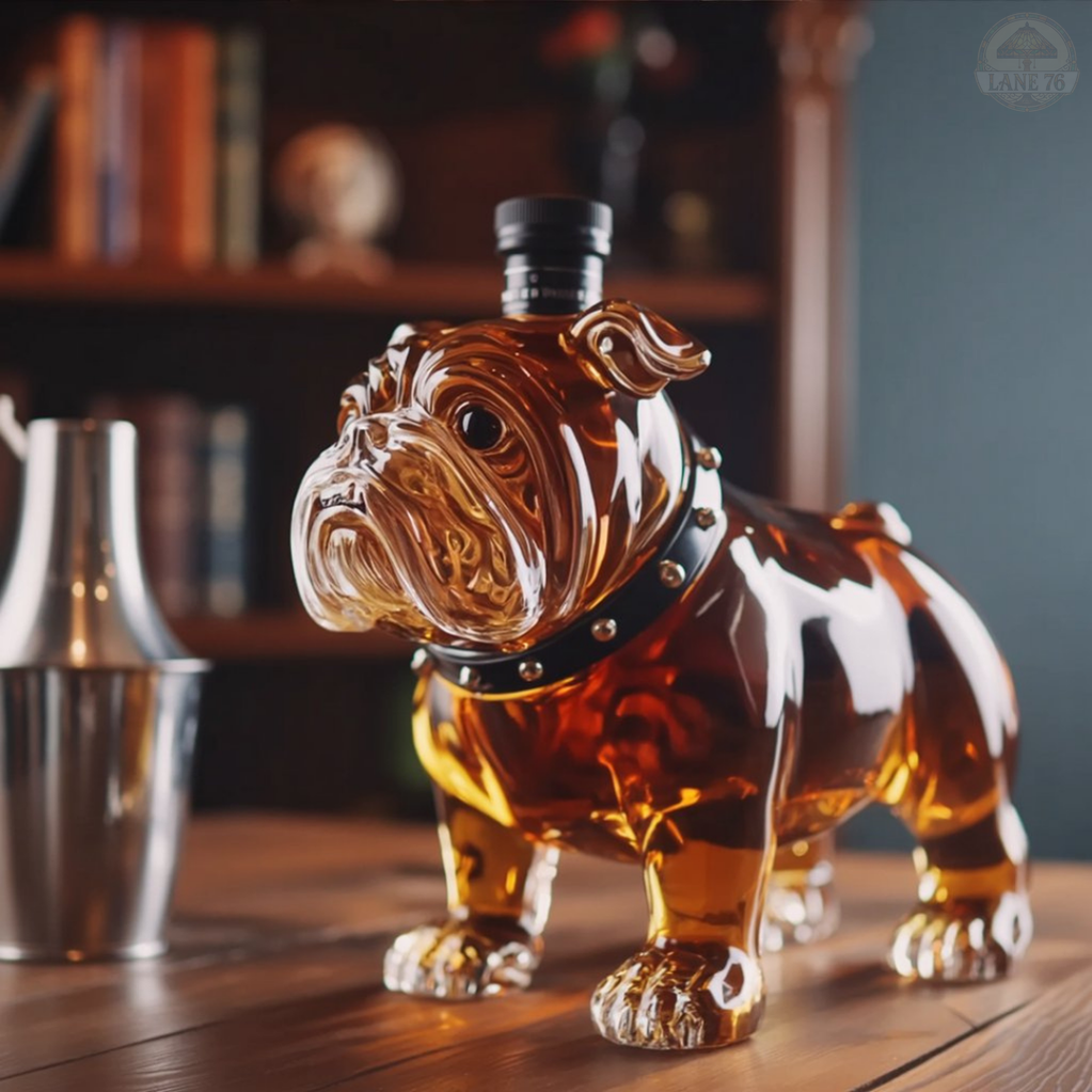 Whiskykaraf - Bulldog Editie