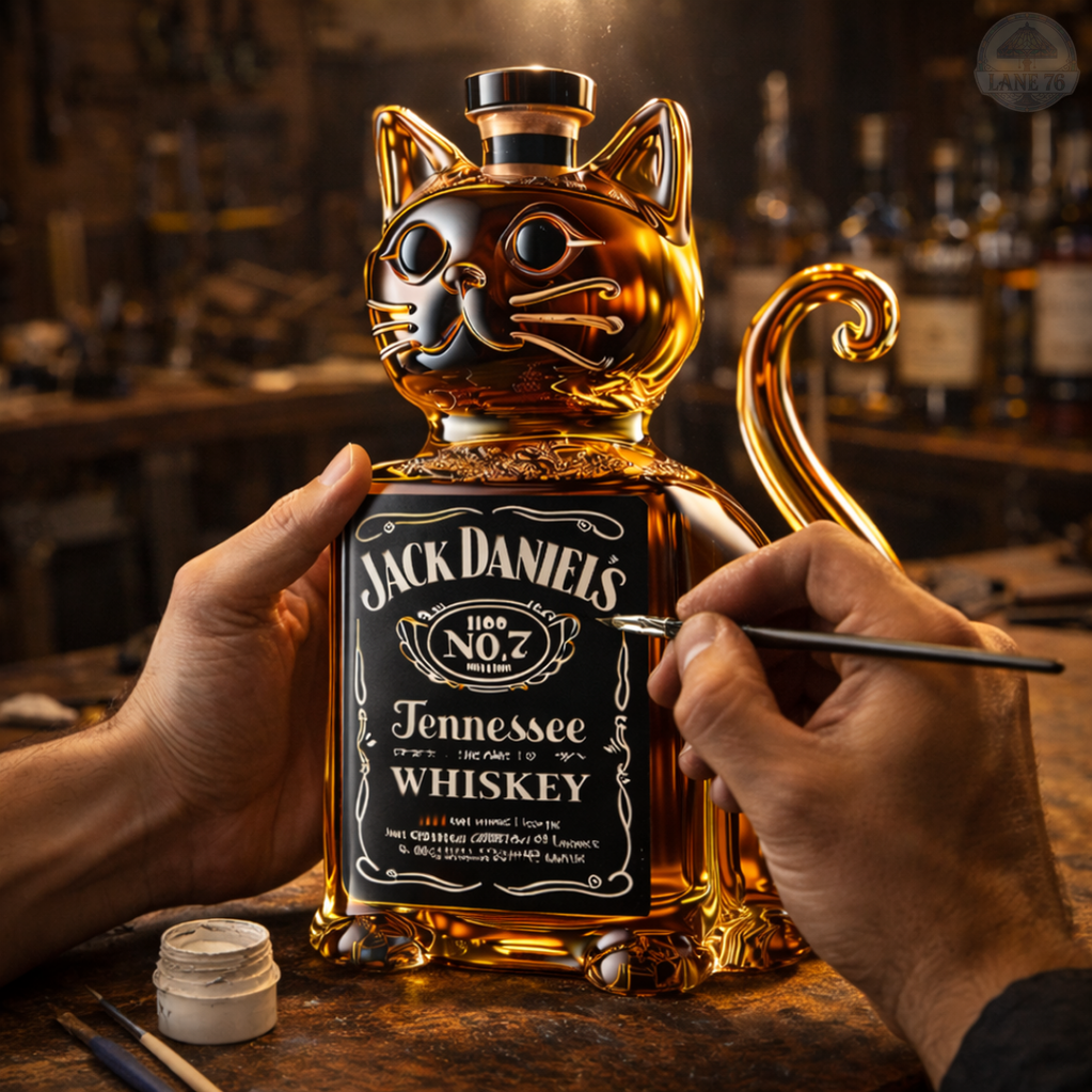 Whiskykaraf - Katten Editie