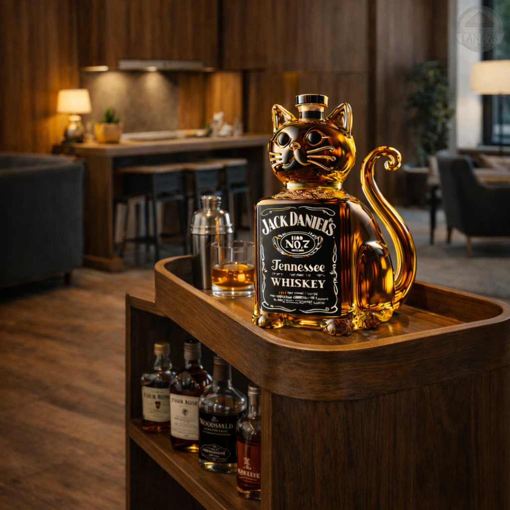 Whiskykaraf - Katten Editie