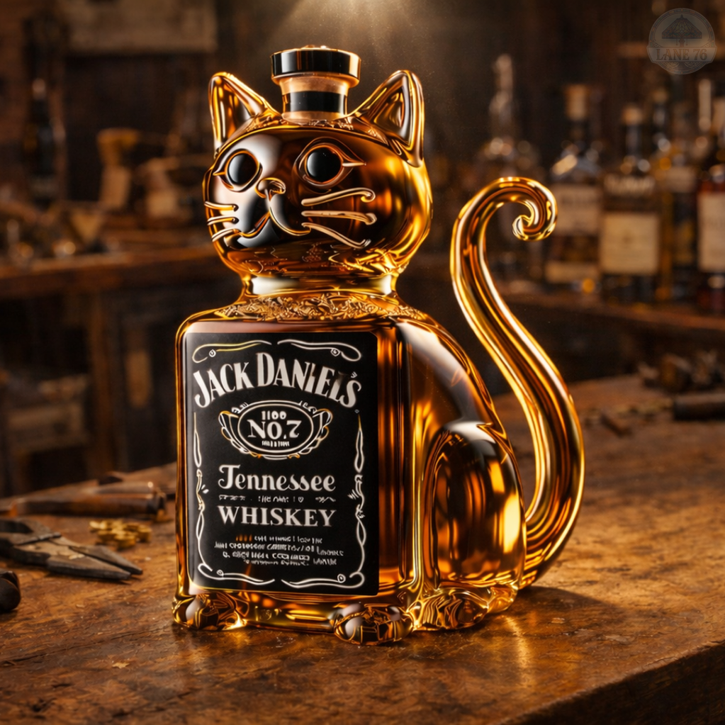 Whiskykaraf - Katten Editie
