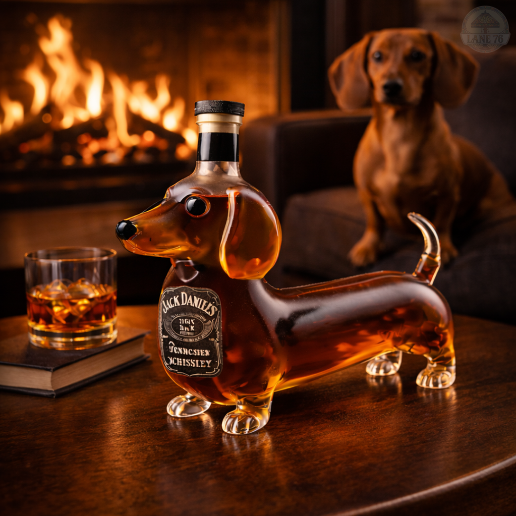 Whiskykaraf - Teckel Editie