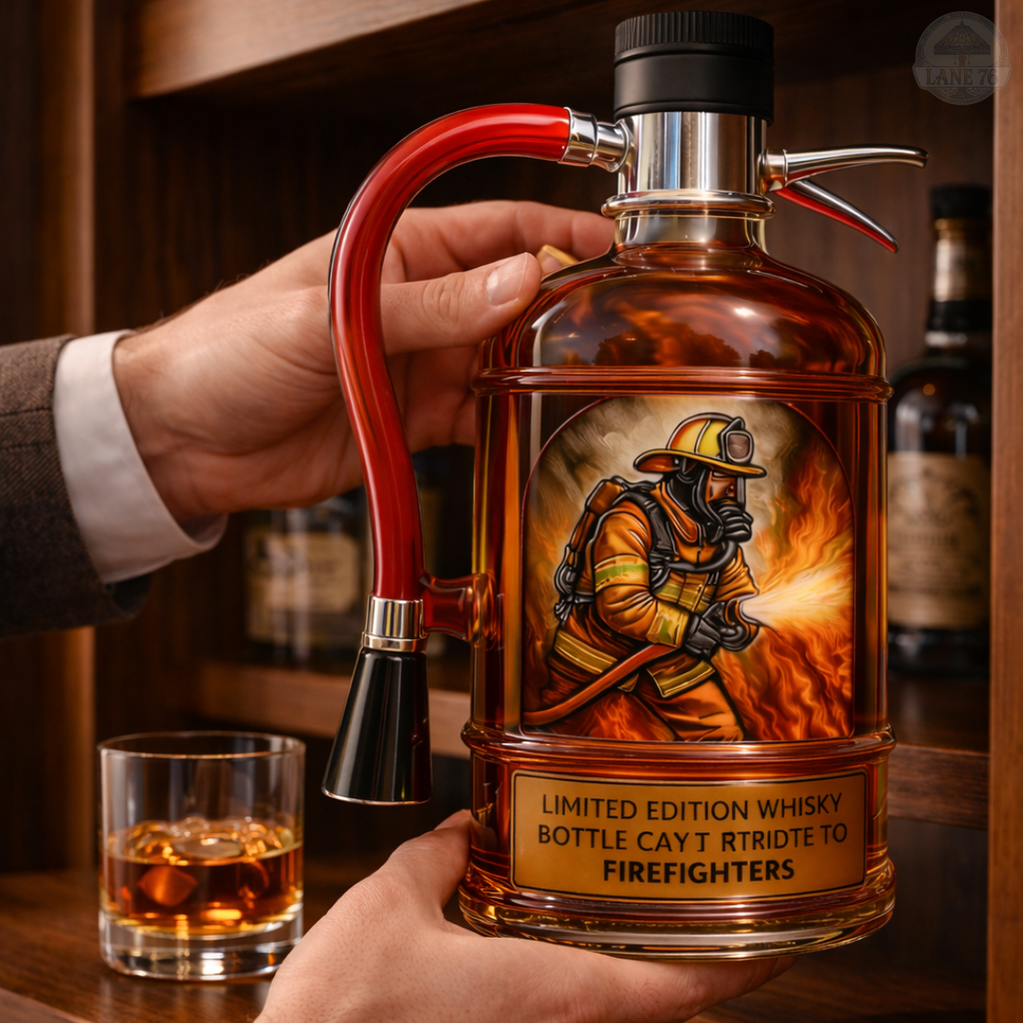 Whiskykaraf - Brandblusser Editie
