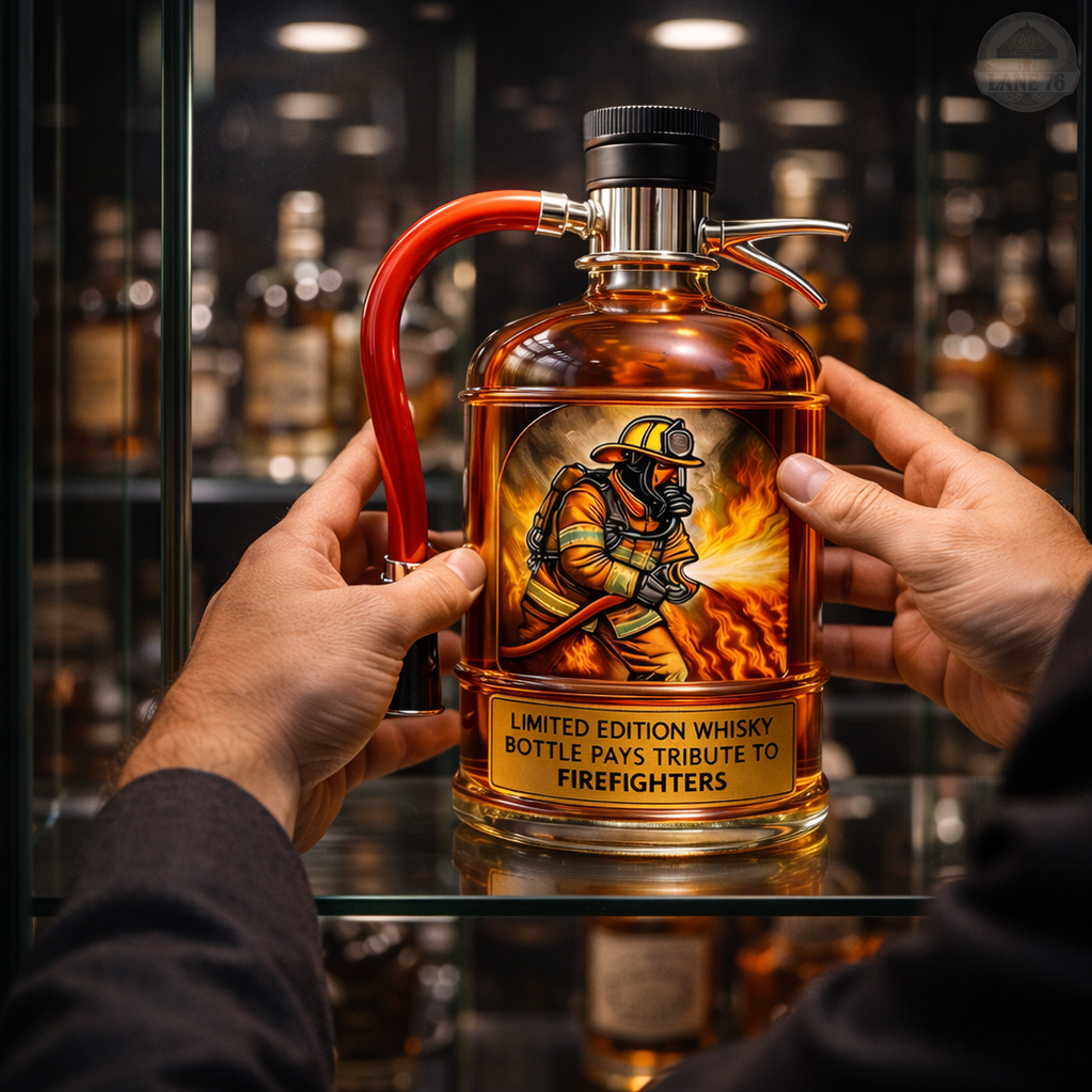 Whiskykaraf - Brandblusser Editie