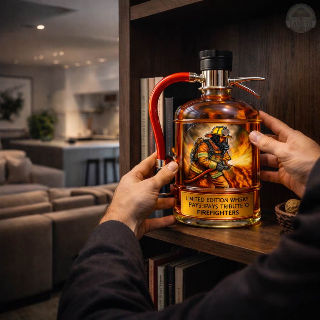 Whiskykaraf - Brandblusser Editie