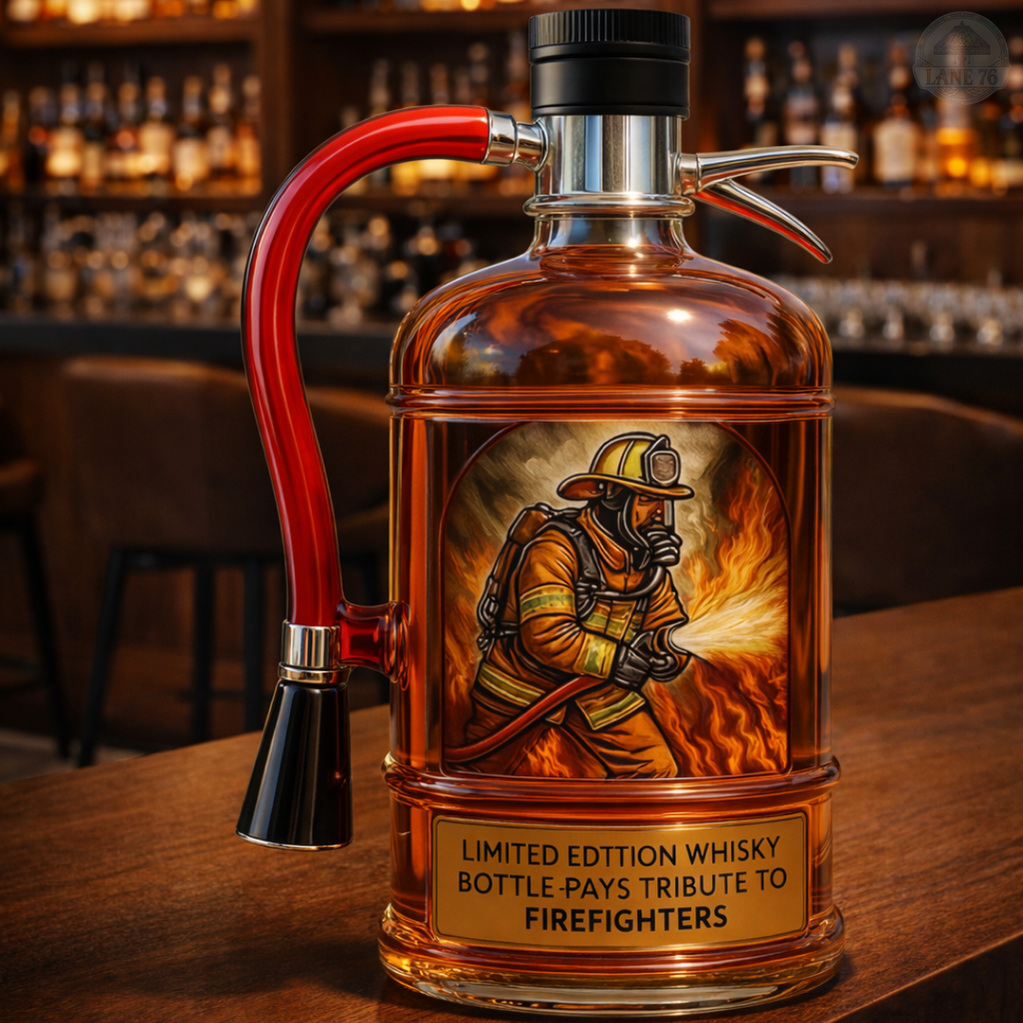 Whiskykaraf - Brandblusser Editie