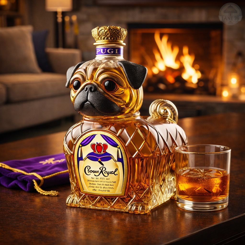 Whiskykaraf - Franse Bulldog Editie
