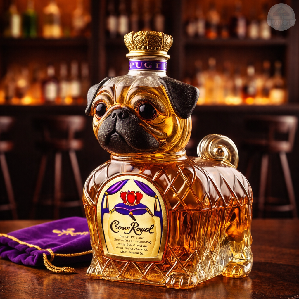 Whiskykaraf - Franse Bulldog Editie