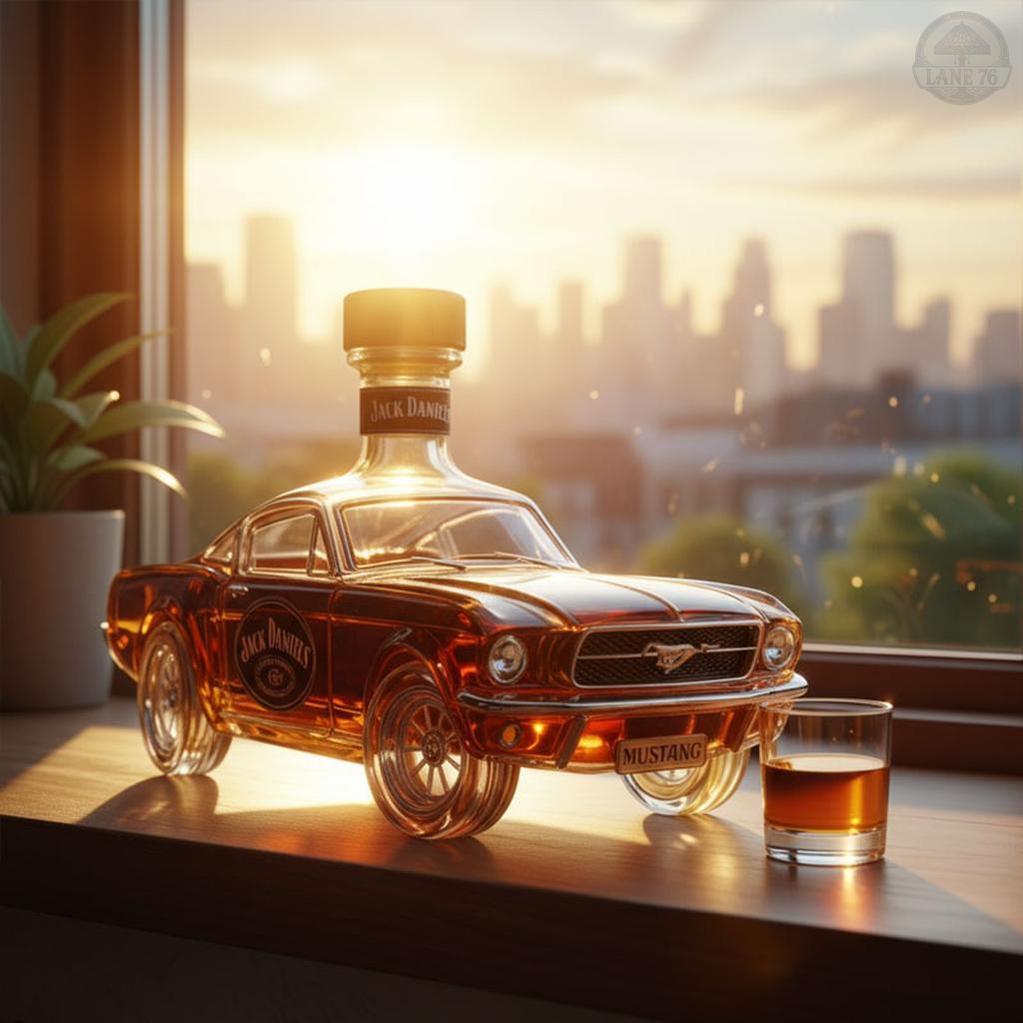 Whiskykaraf - Mustang Editie