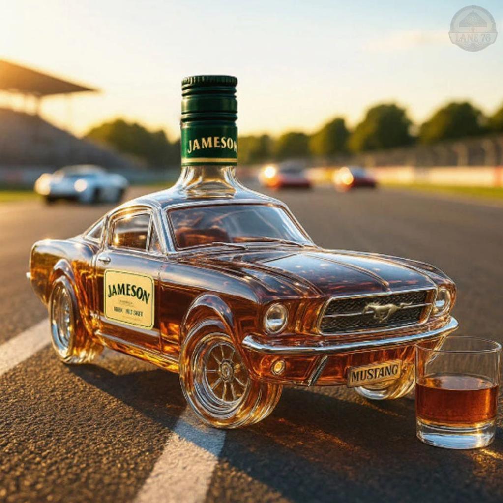 Whiskykaraf - Mustang Editie