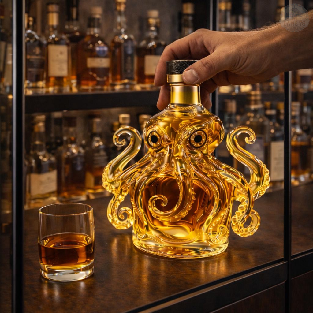 Whiskykaraf - Octopus Editie