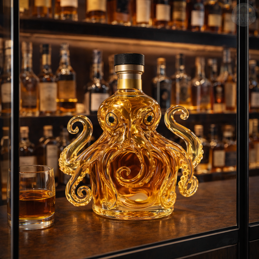 Whiskykaraf - Octopus Editie