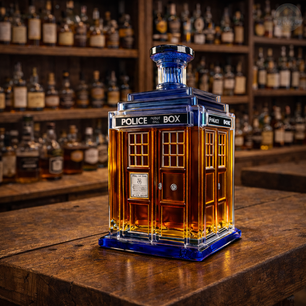 Whiskykaraf - Police Box Editie