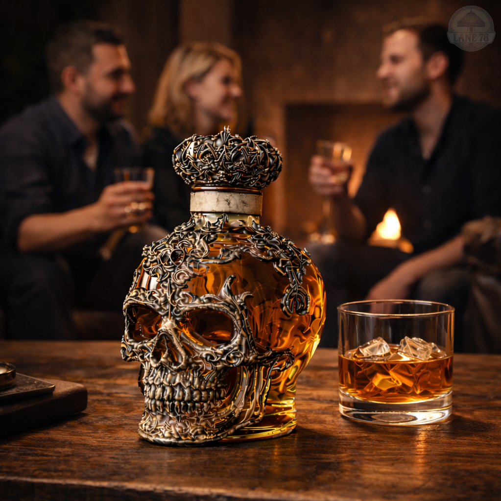 Whiskykaraf - Skull Editie