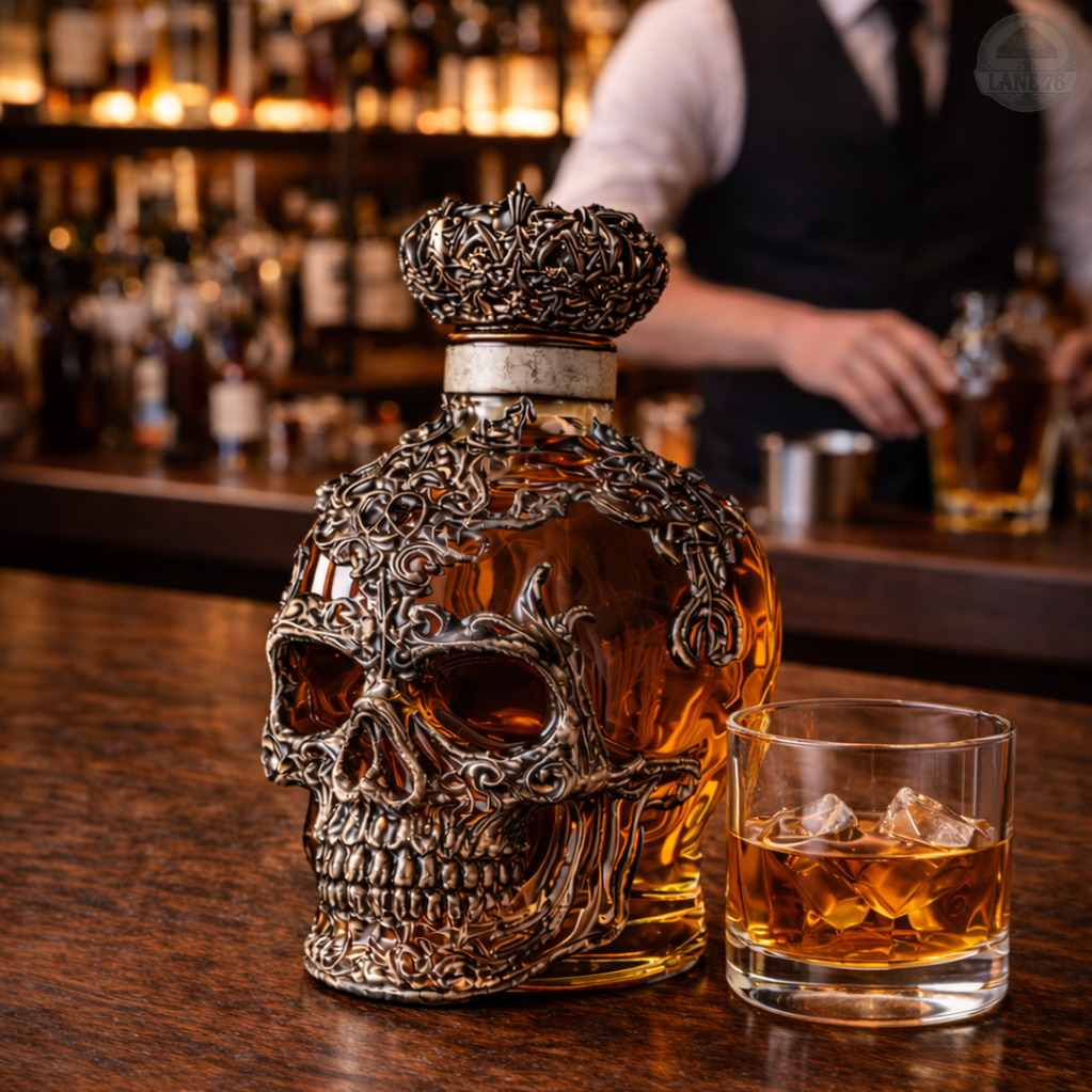 Whiskykaraf - Skull Editie