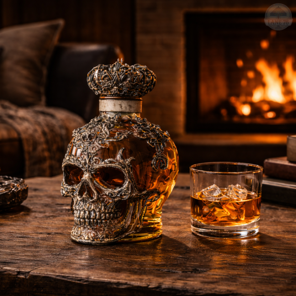 Whiskykaraf - Skull Editie