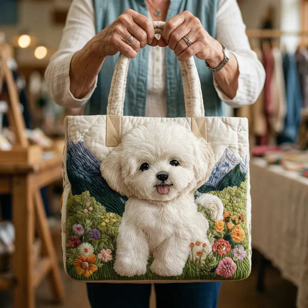 Gewatteerde Ambachtelijke Tas - Betoverde Hond